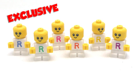 Personalised Minifigures made from LEGO parts