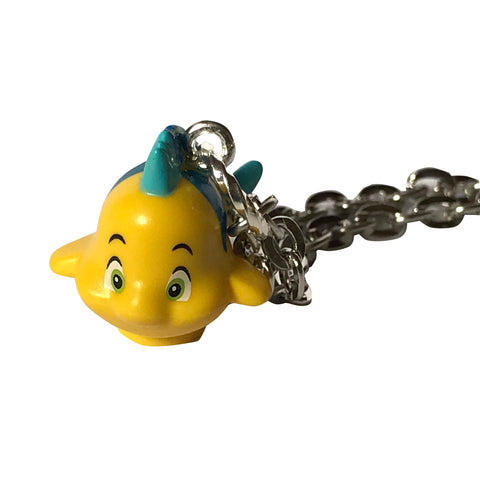 Flounder Necklace made using up-cycled LEGO® pieces
