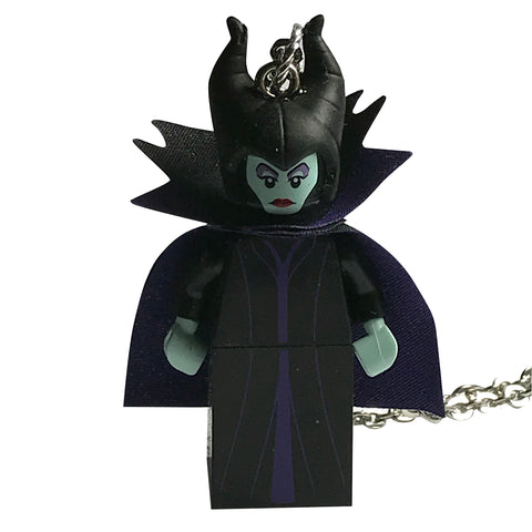 Malificent Necklace made using up-cycled LEGO® pieces