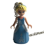 Cinderella Necklace (New Style) made using up-cycled LEGO® pieces