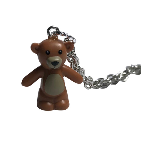 Teddy Bear Necklace made using up-cycled LEGO® pieces