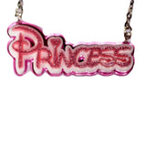 Disney inspired Princess Pink Necklace
